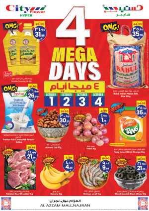4 Mega Days In City flower Najran