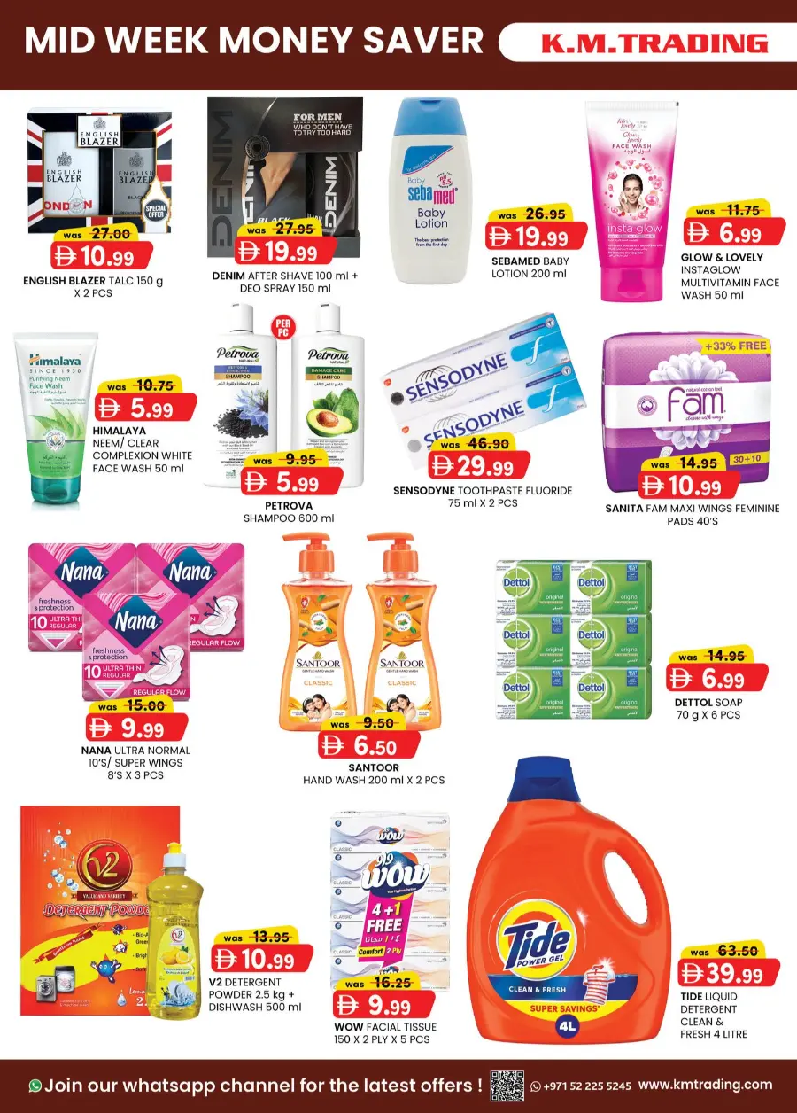 Midweek money saver In K.M Trading Dubai