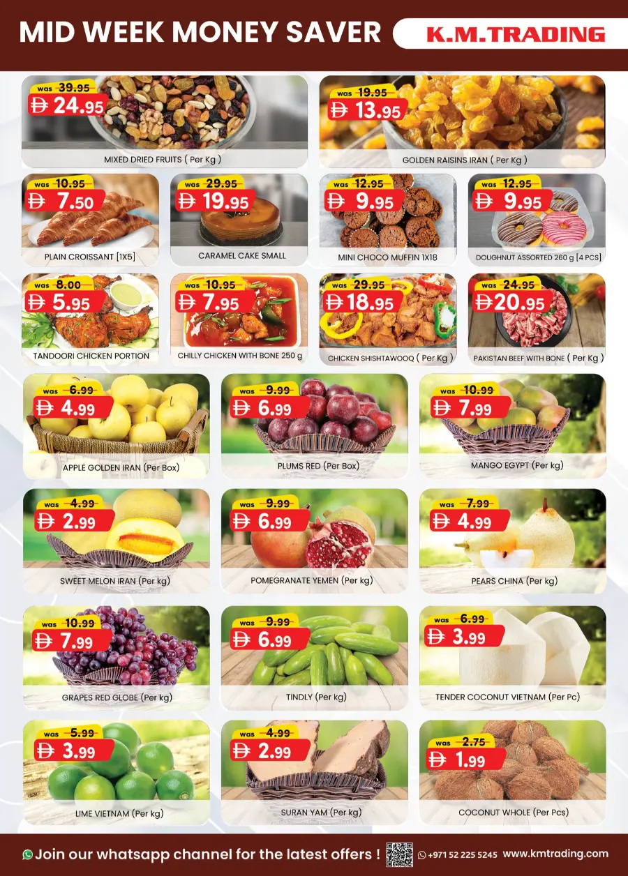 Midweek money saver In K.M Trading Dubai