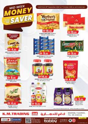 Midweek money saver In K.M Trading Fujairah