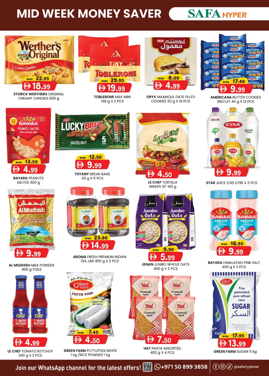 Midweek money saver In SAFA Express Supermarket Al Ain