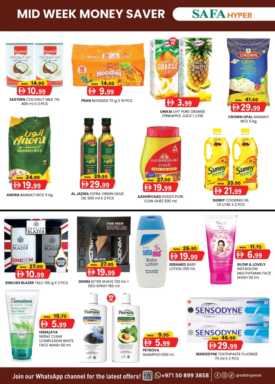 Midweek money saver In SAFA Express Supermarket Al Ain