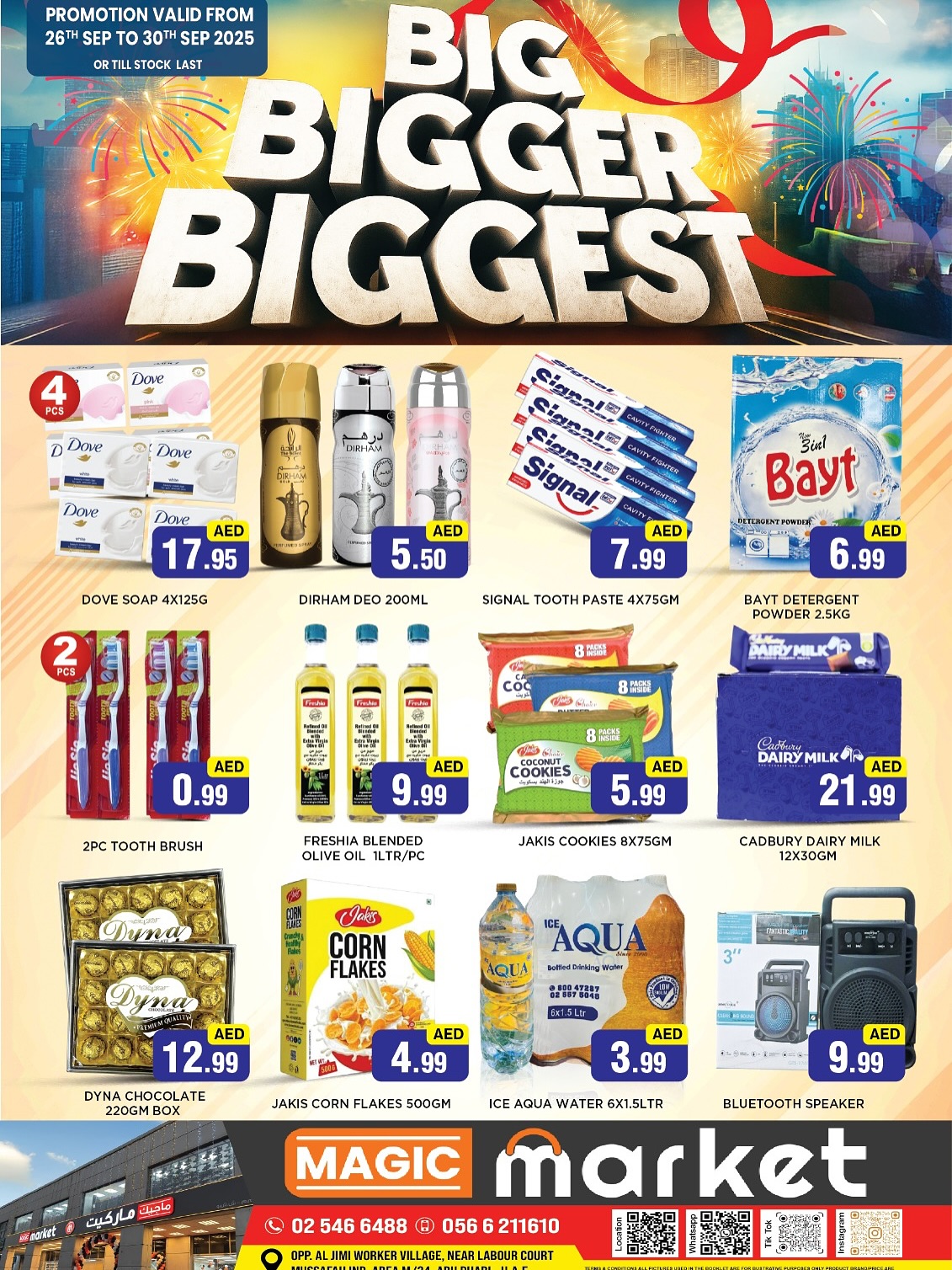 Weekend Bigger Offer In MAGIC Market Abu Dhabi