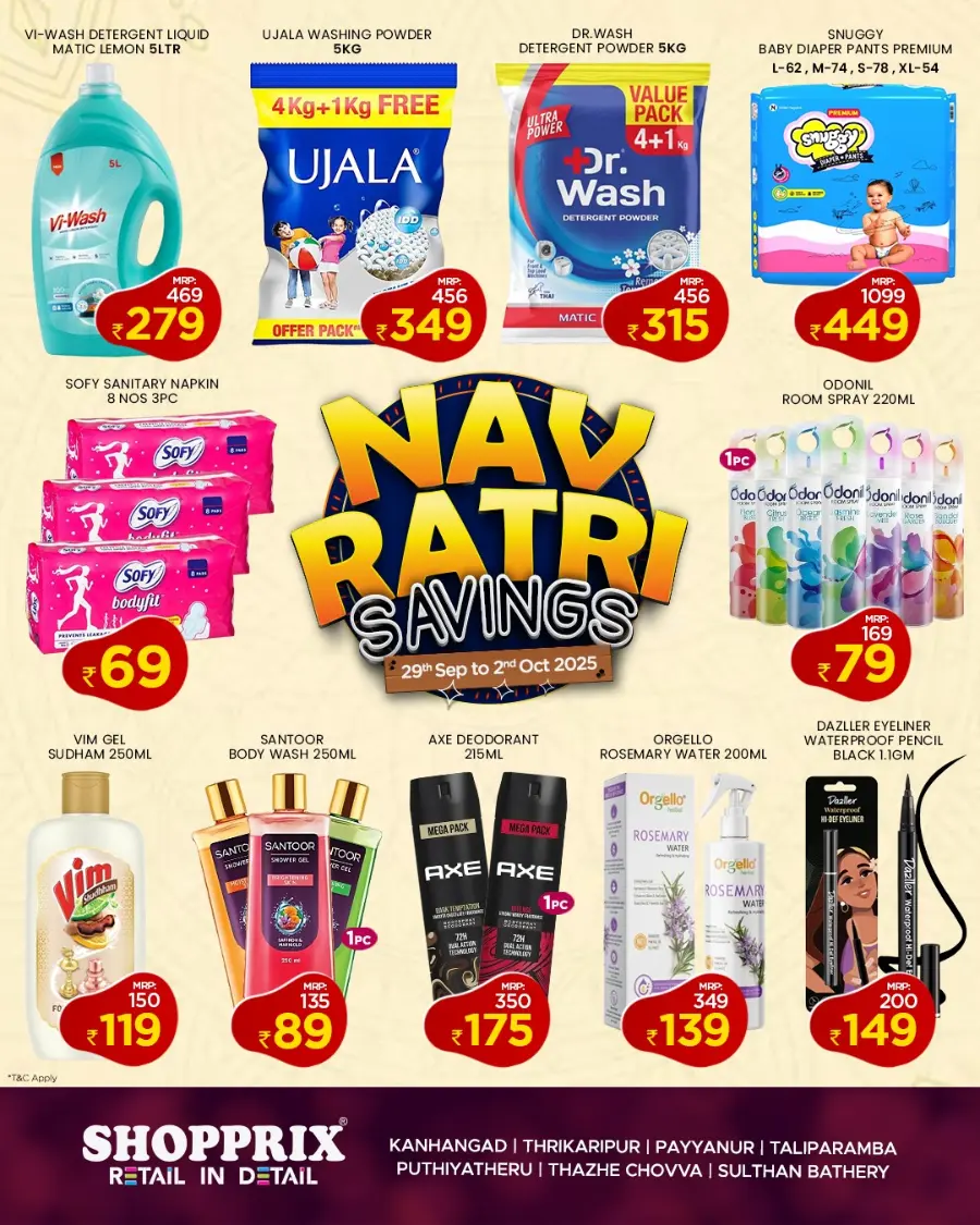 Navarathri Festival Offer – Shop & Save Big In Shopprix Kasaragod