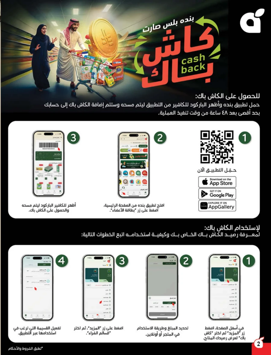 Cash Back Offers In Panda Hypermarket Khamis Mushait