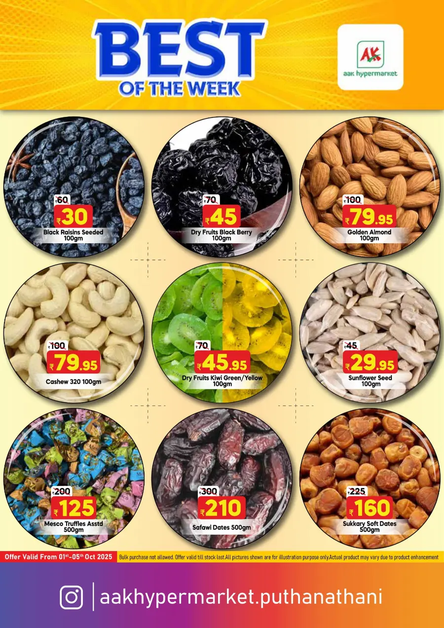 Best of the week In AAK Hypermarket Malappuram