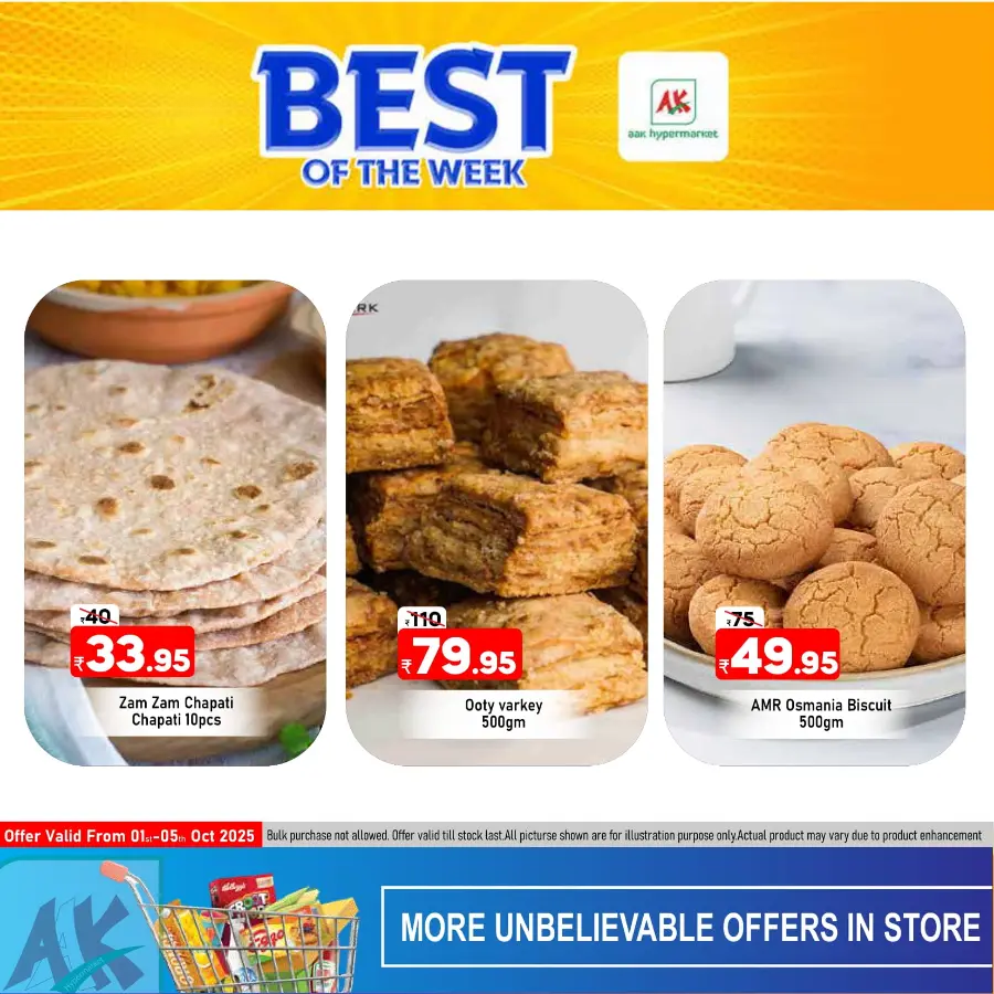 Best of the week In AAK Hypermarket Malappuram