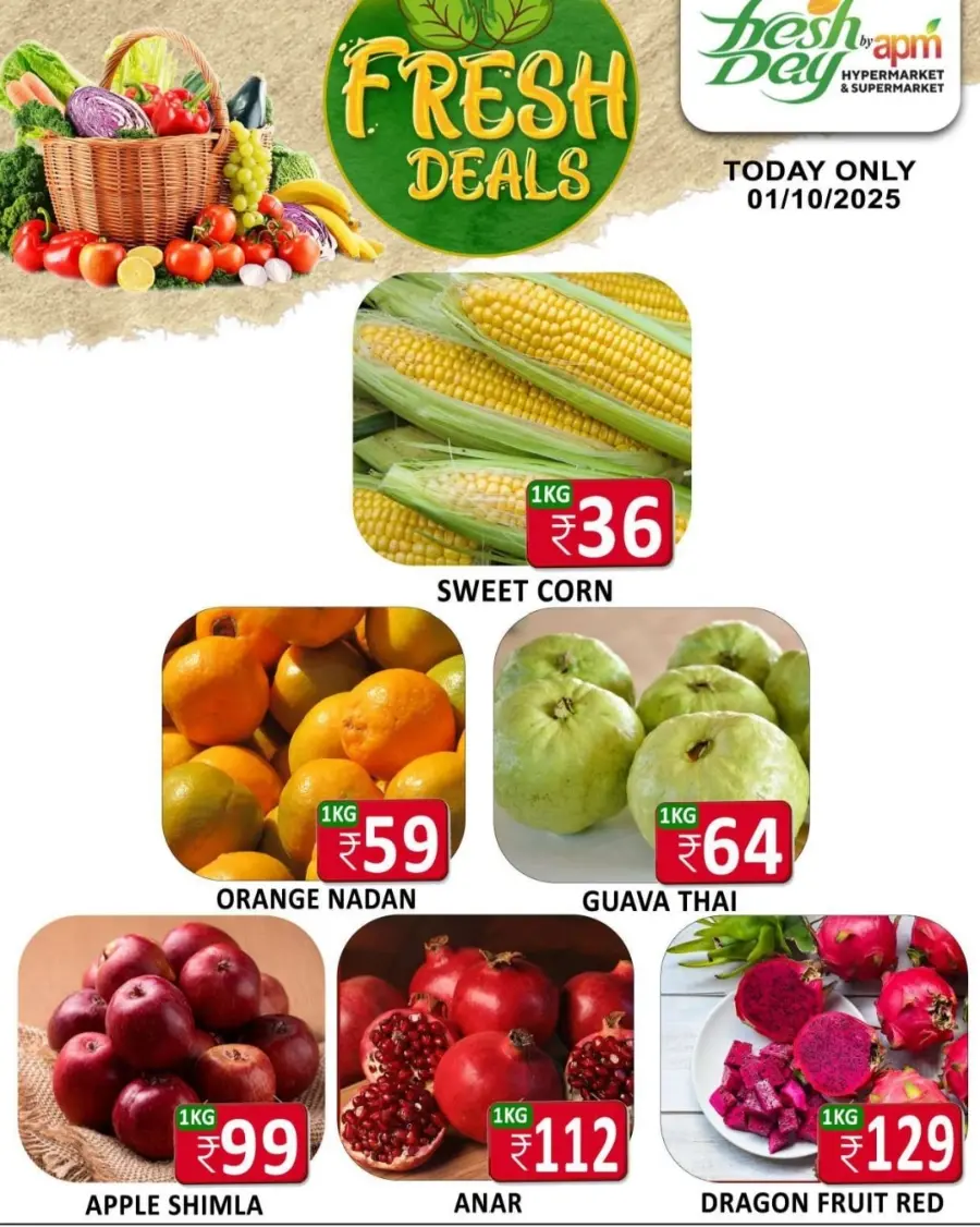 Fresh Deals In Freshday Hypermarket Malappuram