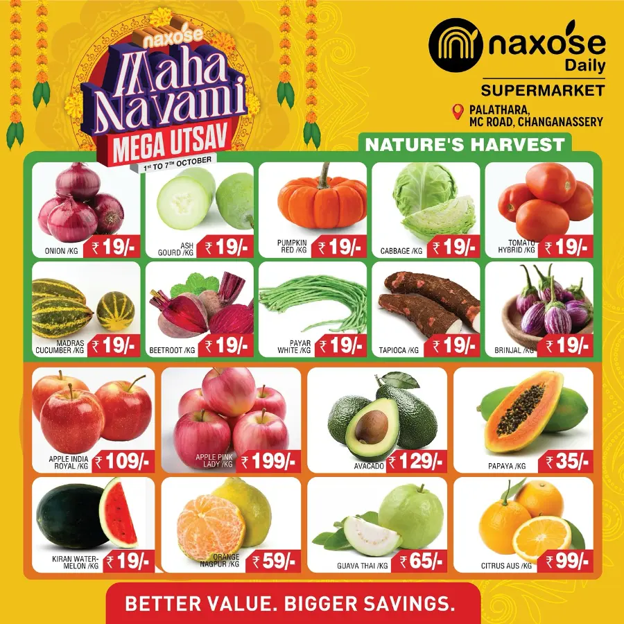 Maha navmi offer In Naxose Kottayam