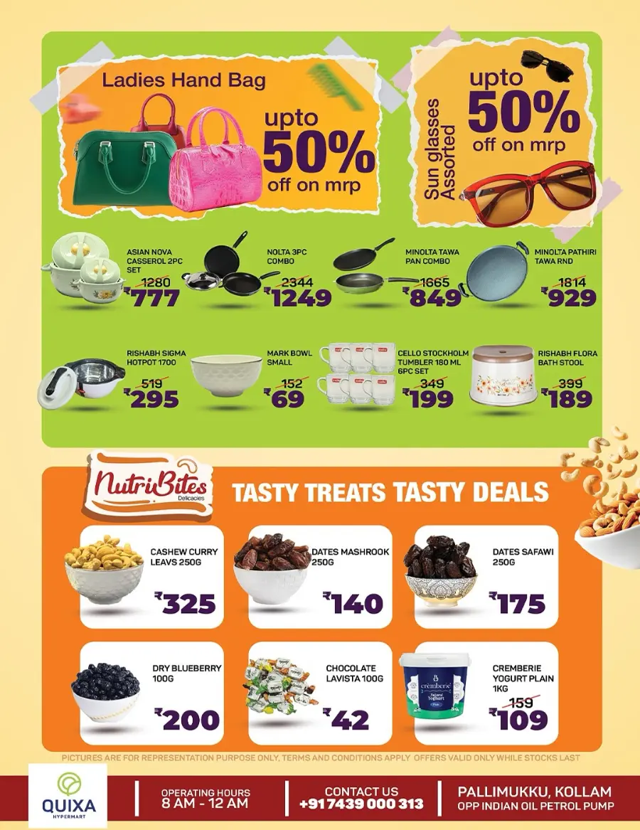 Big Sale In QUIXA Hypermart Kollam