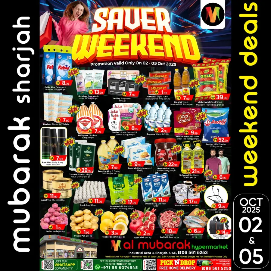 Saver weekend In Mubarak Hypermarket Sharjah / Ajman