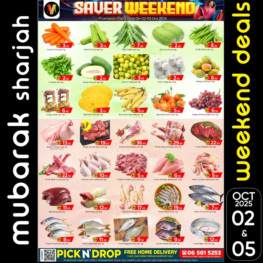 Saver weekend In Mubarak Hypermarket Sharjah / Ajman
