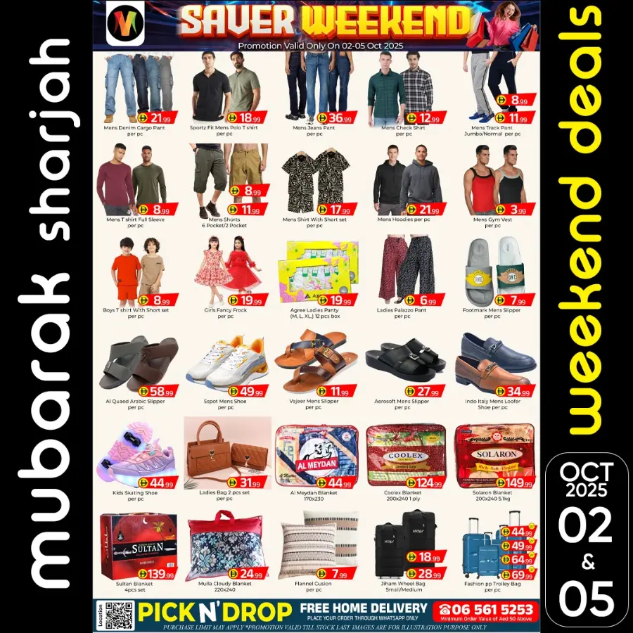 Saver weekend In Mubarak Hypermarket Sharjah / Ajman