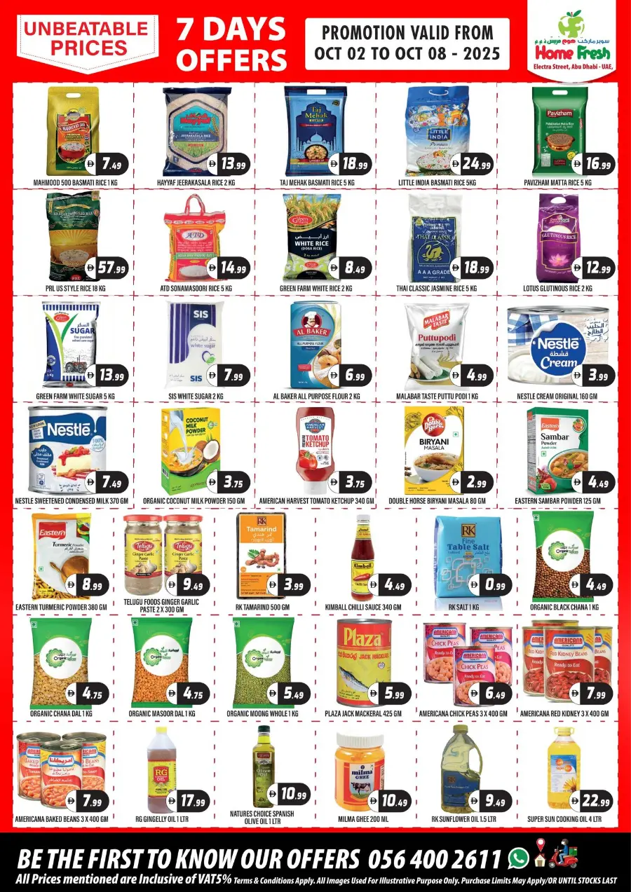 7 big days In Home Fresh Abu Dhabi