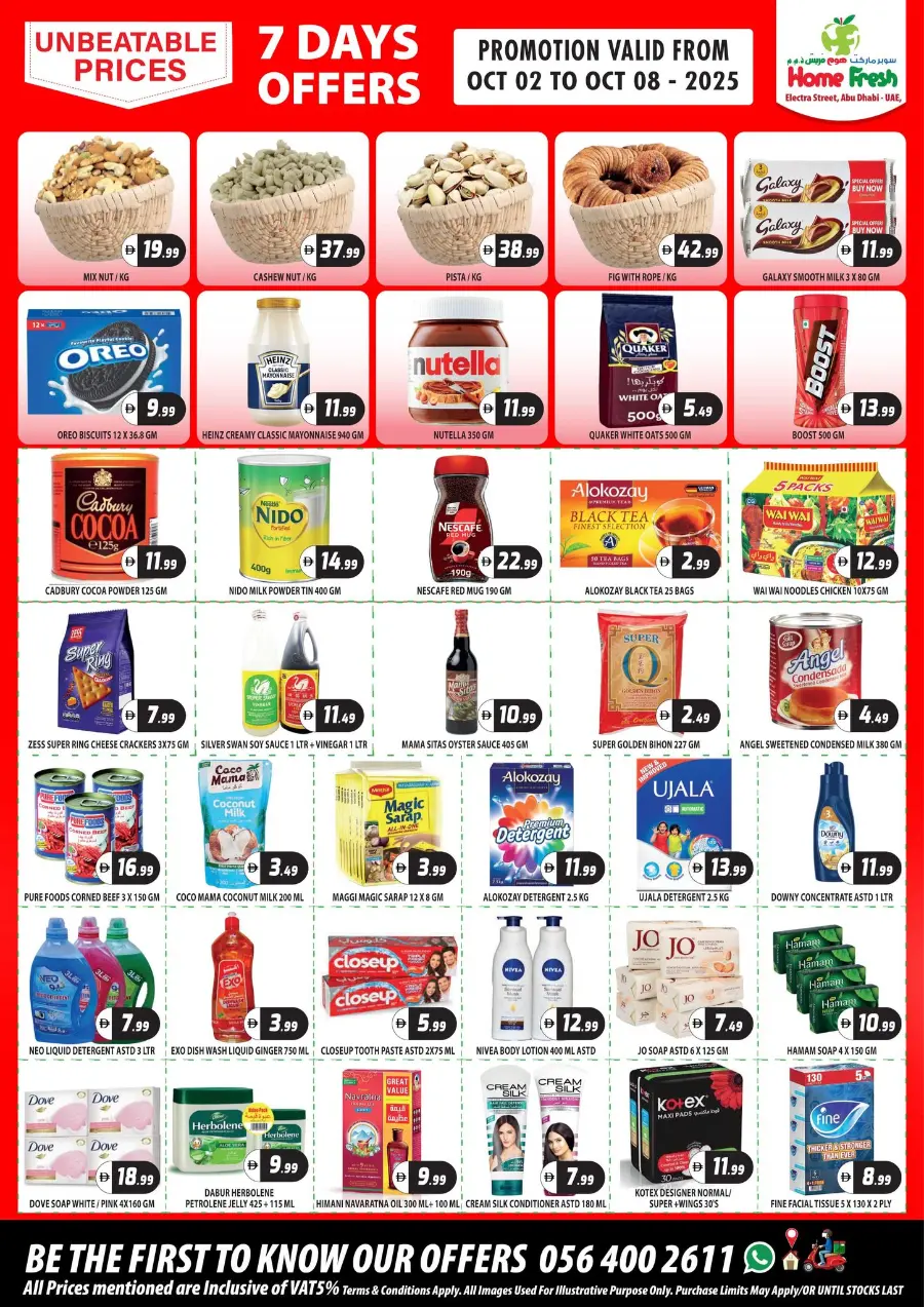 7 big days In Home Fresh Abu Dhabi