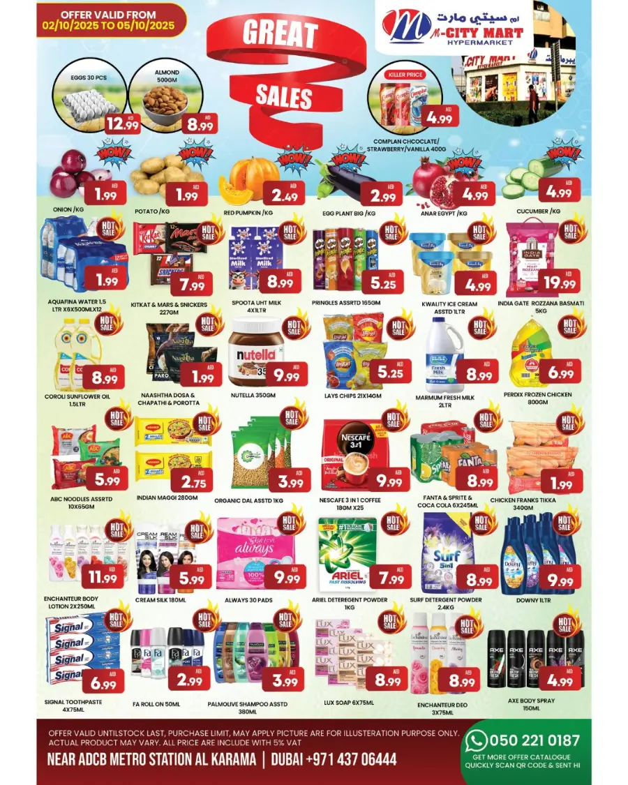 Great sales In M City Mart Sharjah / Ajman