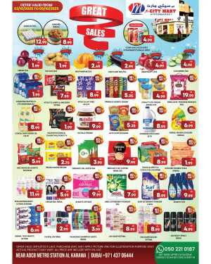 Great sales In M City Mart Sharjah / Ajman