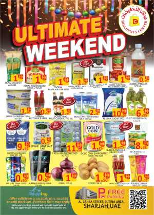 Uitimate weekend In Saving Discounts Center Sharjah / Ajman