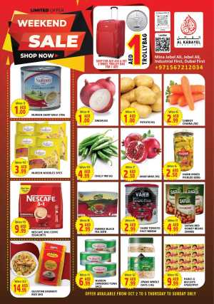 Weekend Sale In Al Kabayel Dubai