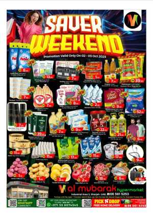 Saver Weekend In Mubarak Hypermarket Sharjah / Ajman