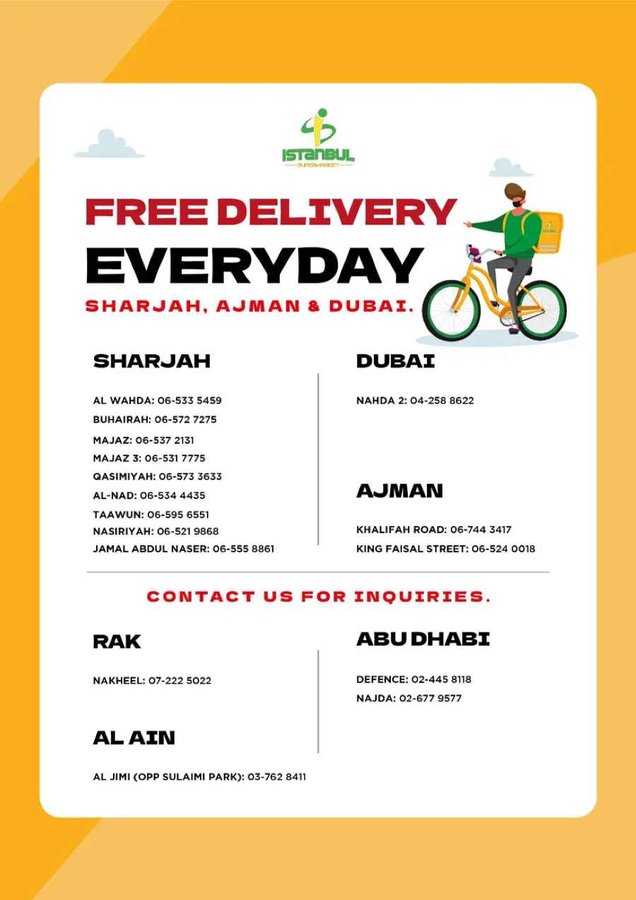 Anniversary Deals – Celebrate with Big Savings Anniversary Deals – Celebrate with Big Savings In Istanbul Supermarket Abu Dhabi