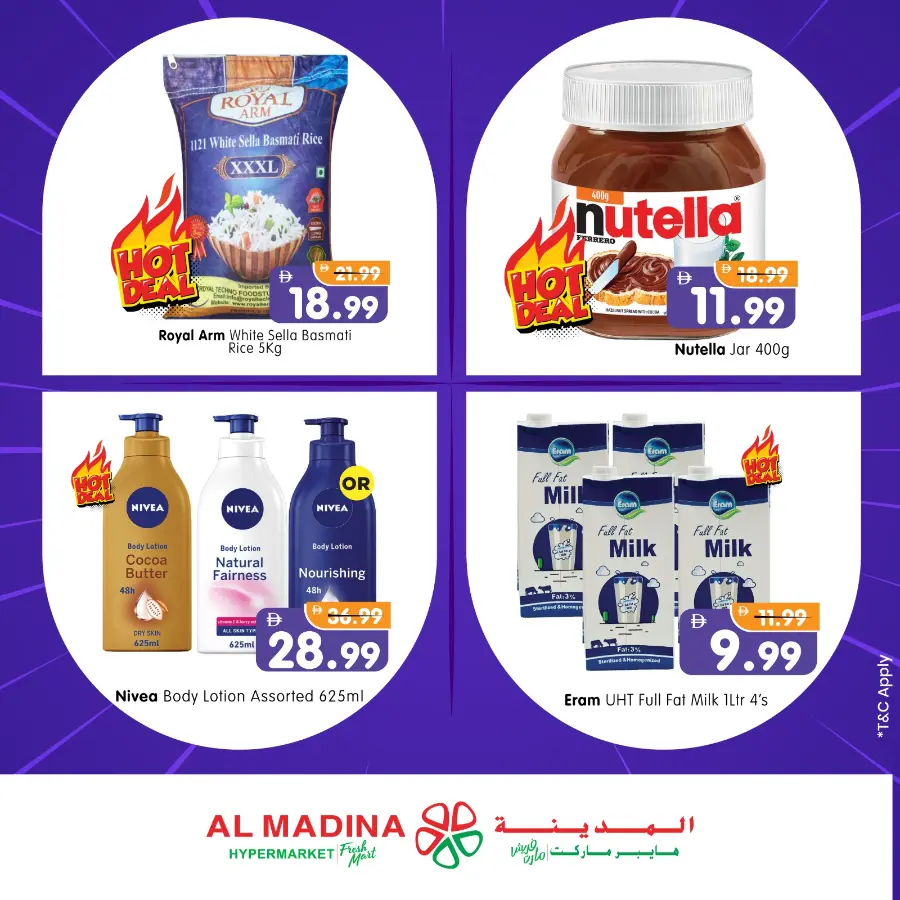 October saver deals In Al Madina Hypermarket Abu Dhabi