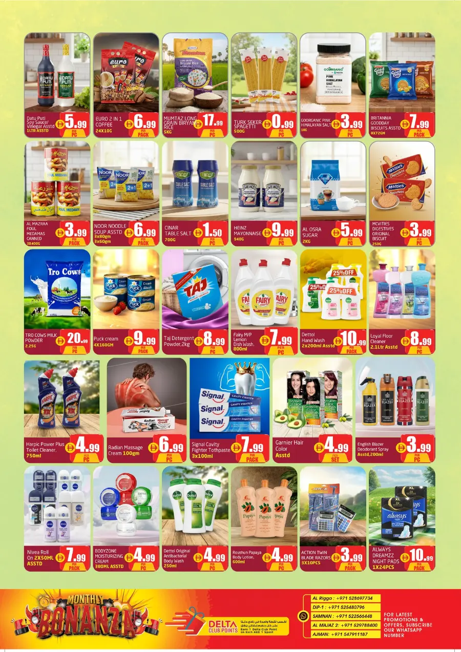 Monthly bonanza In Delta Centre Dubai