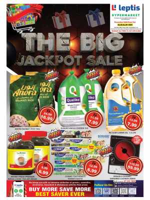 The Big Jackpot Sale In Leptis Hypermarket Ras al Khaimah