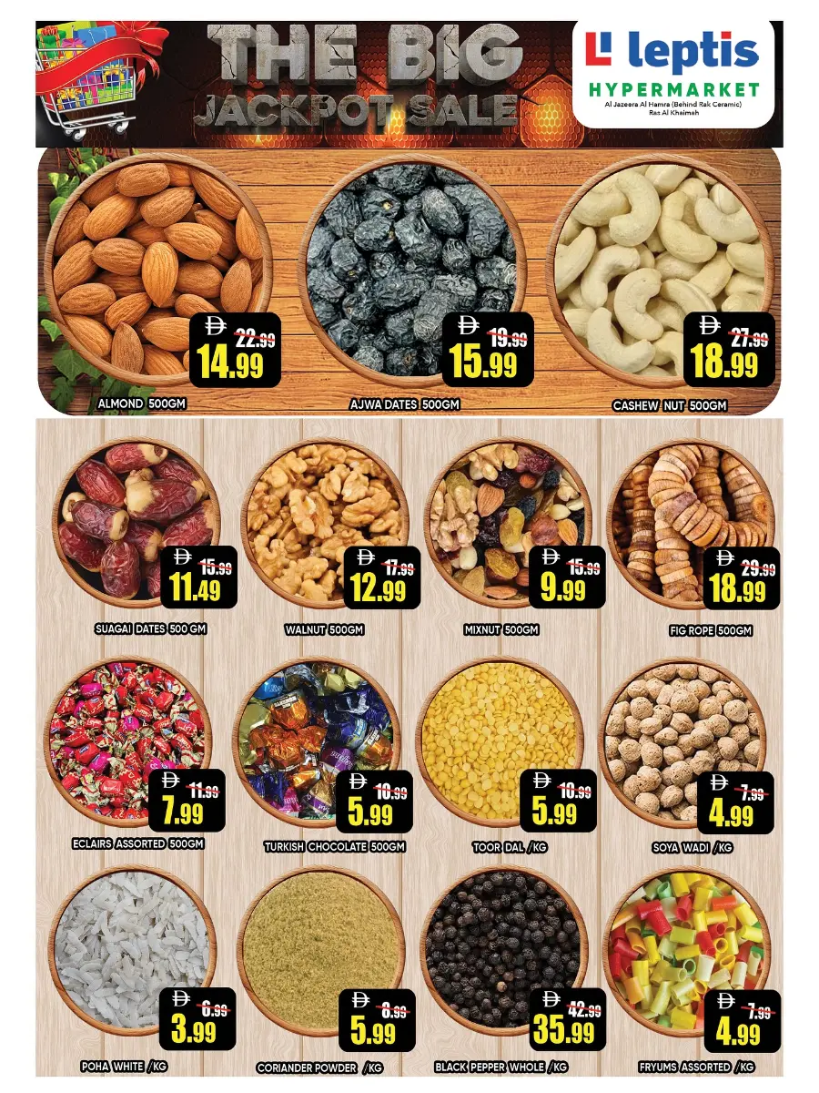 The Big Jackpot Sale In Leptis Hypermarket Ras al Khaimah