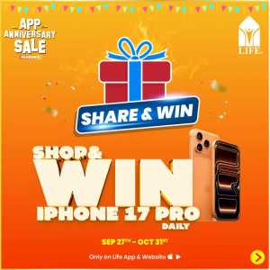App Anniversary Sale – 50% to 90% OFF Top Brands In LIFE Pharmacy Dubai,Abu Dhabi,Sharjah / Ajman,Al Ain,Fujairah,Ras al Khaimah,Umm al Quwain