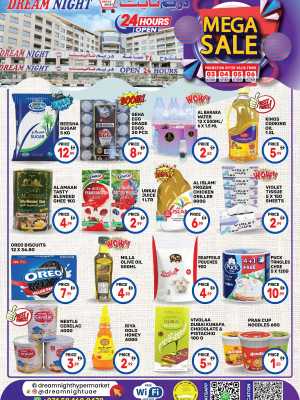 Mega Sale In Dream Night Hypermarket Dubai