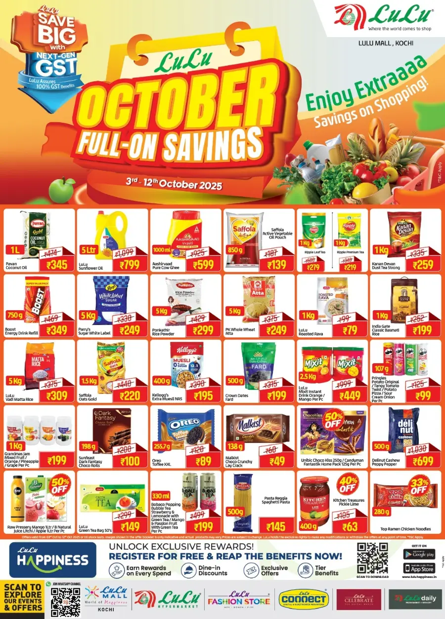 October savings In Lulu Hypermarket Ernakulam