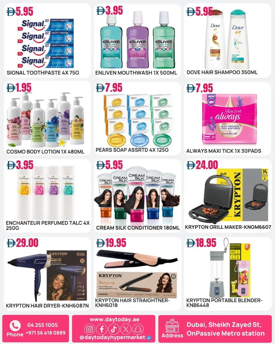 Weekly Deals In Day To Day Hypermarket Dubai