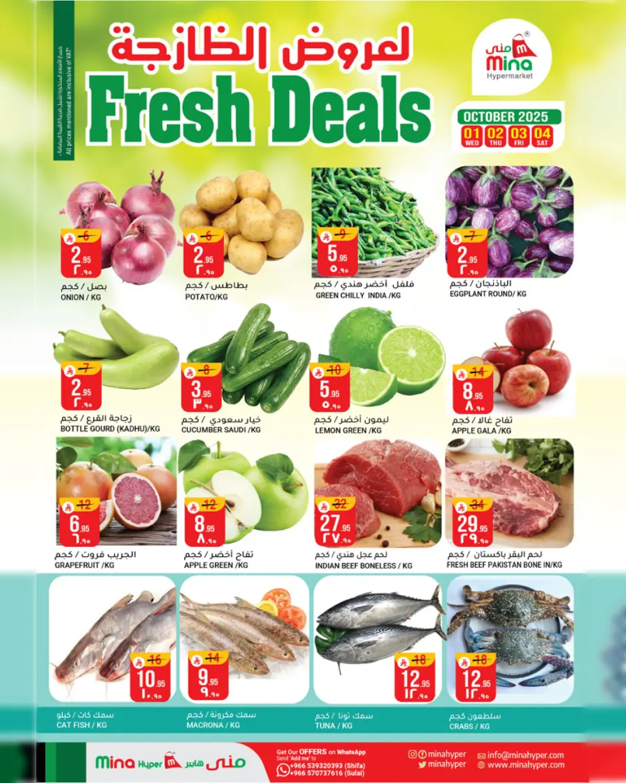 Flash sale In Mina Hypermarket Riyadh
