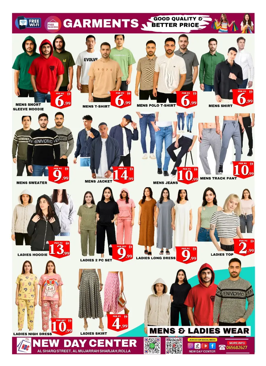 Month saver deal In New Day Centre Sharjah / Ajman