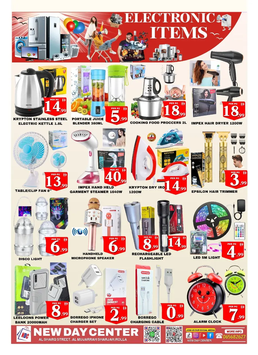 Month saver deal In New Day Centre Sharjah / Ajman