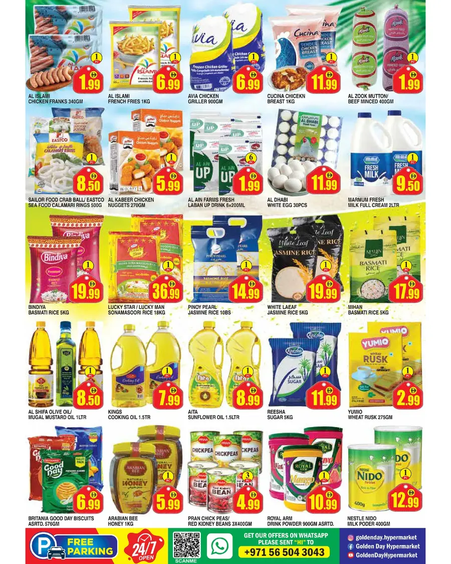 Price Blast In ZSH Golden Day Hypermarket Dubai