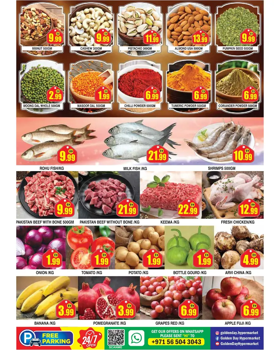Price Blast In ZSH Golden Day Hypermarket Dubai
