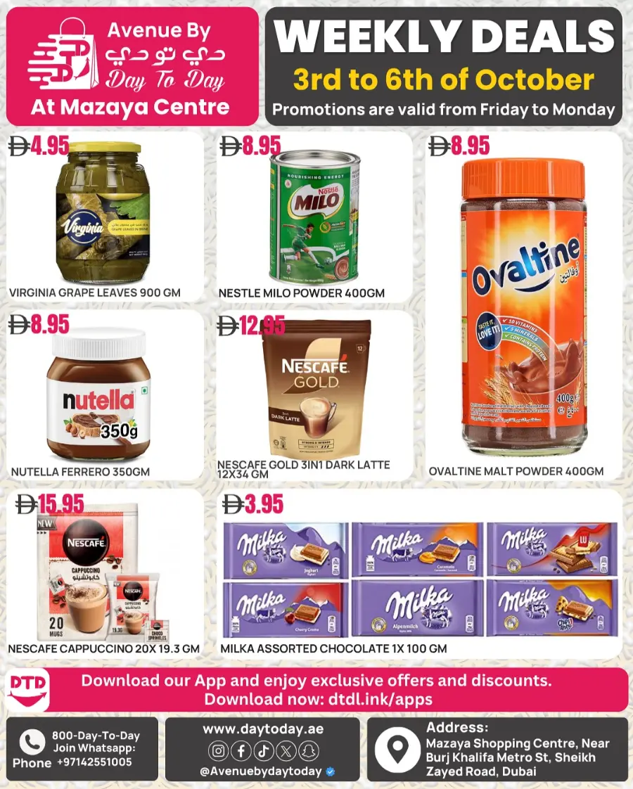 Weekly Deals In Day To Day Hypermarket Dubai