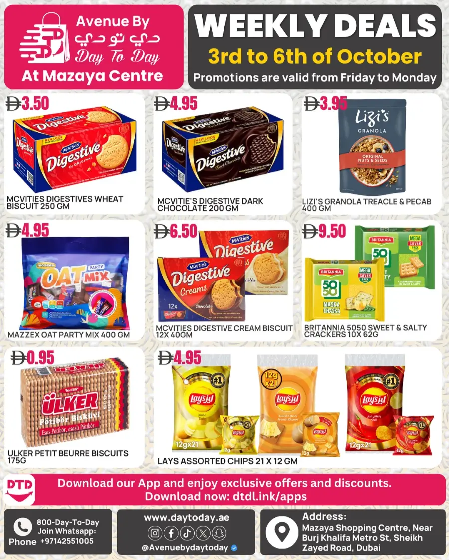 Weekly Deals In Day To Day Hypermarket Dubai