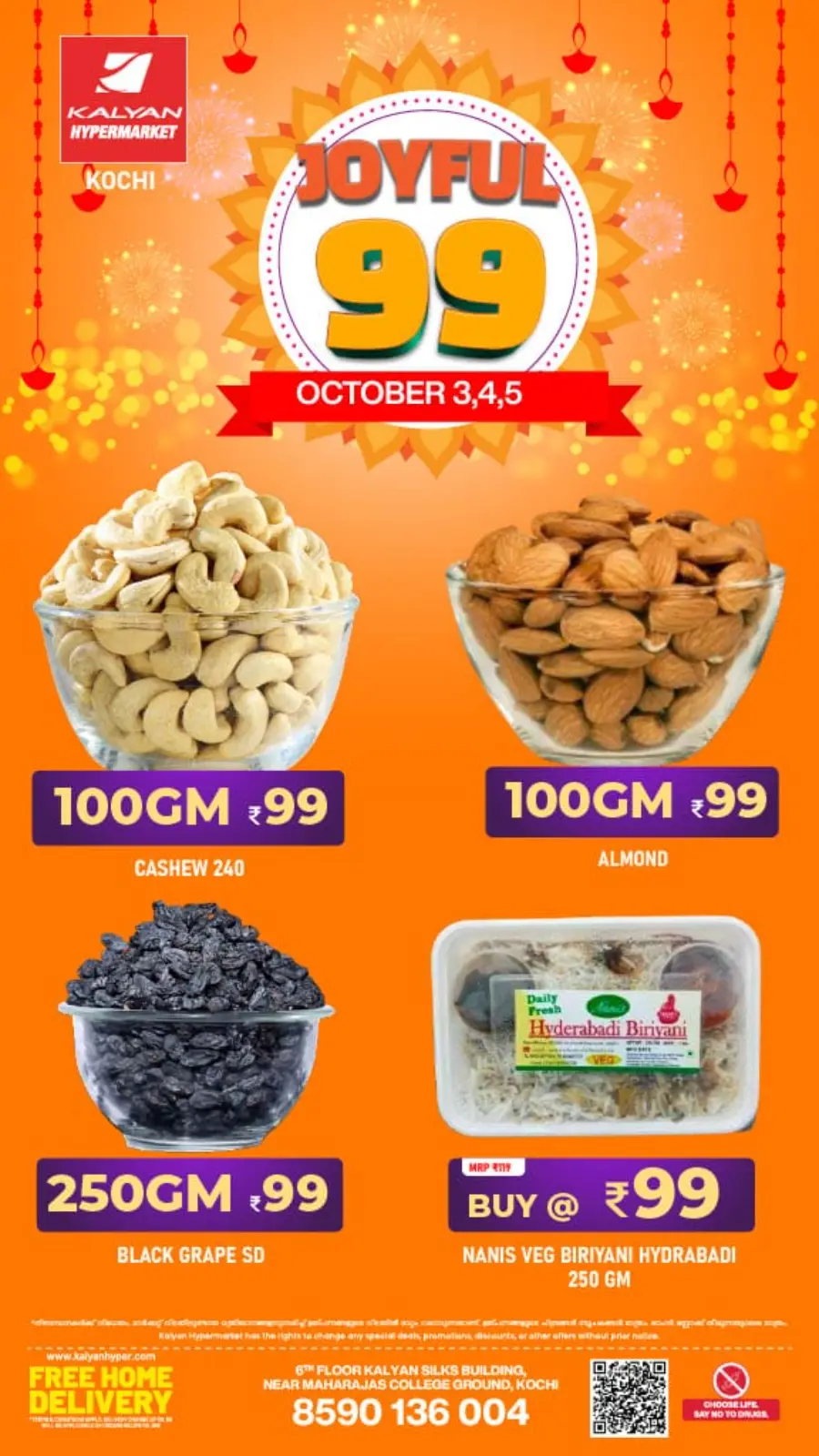Joyful 99 In Kalyan Hypermarket Ernakulam