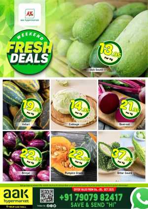 Fresh Deals In AAK Hypermarket Malappuram
