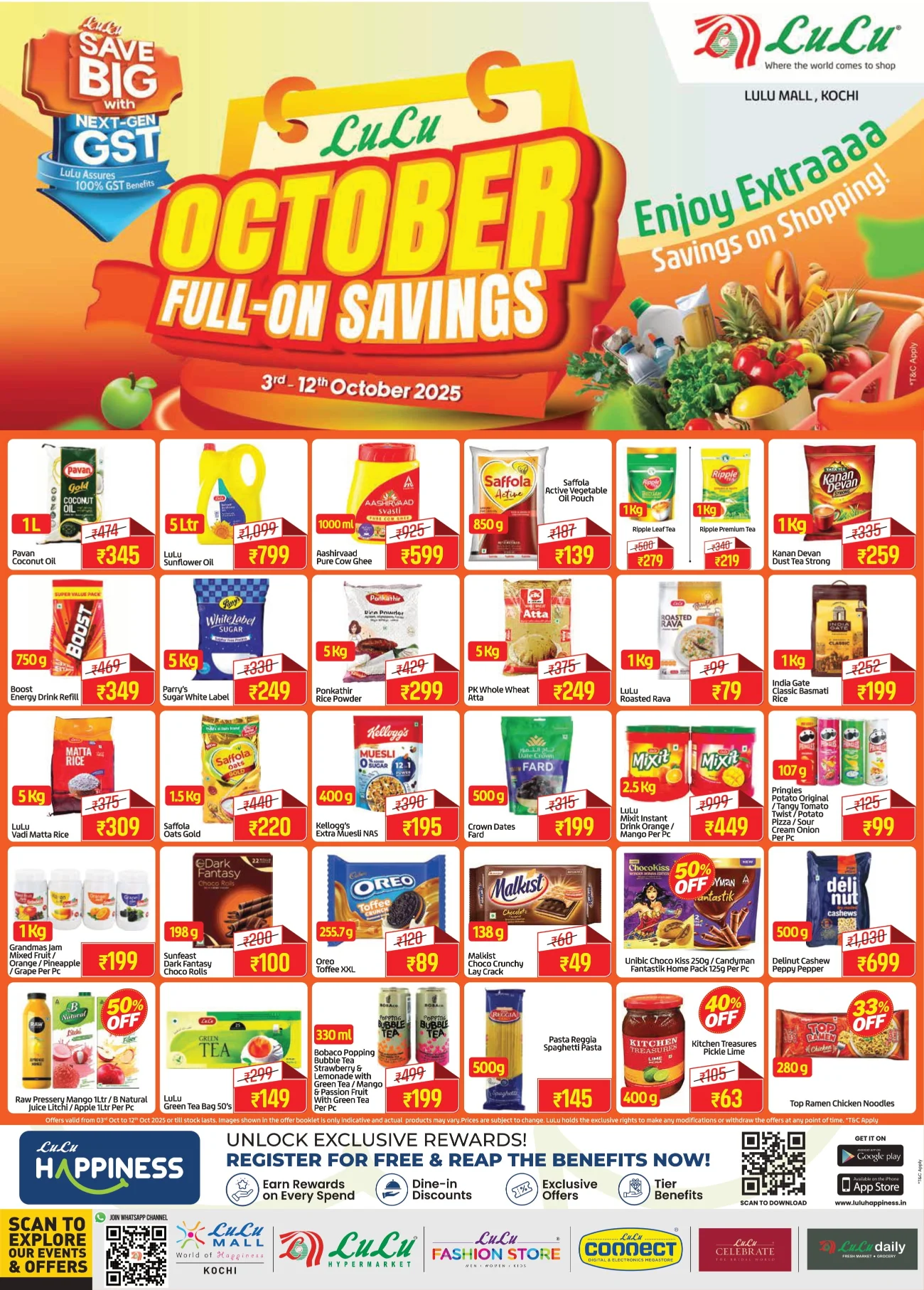 October Full On Savings – Mega Deals Await In Lulu Hypermarket Ernakulam
