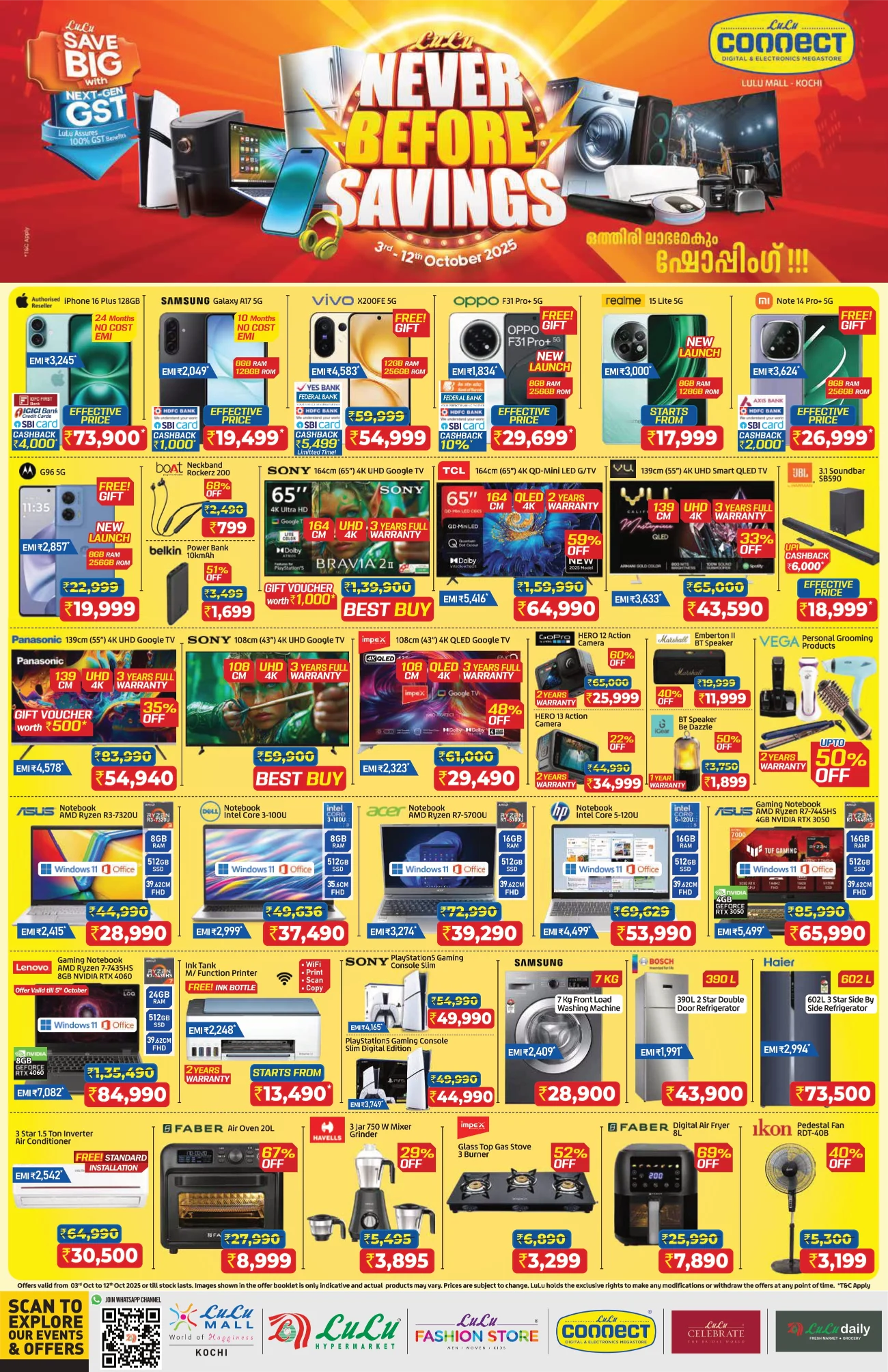 October Full On Savings – Mega Deals Await In Lulu Hypermarket Ernakulam