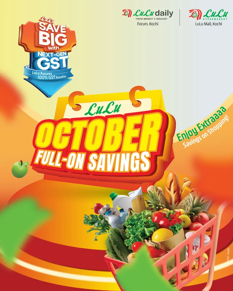 October Full On Savings – Mega Deals Await In Lulu Hypermarket Ernakulam