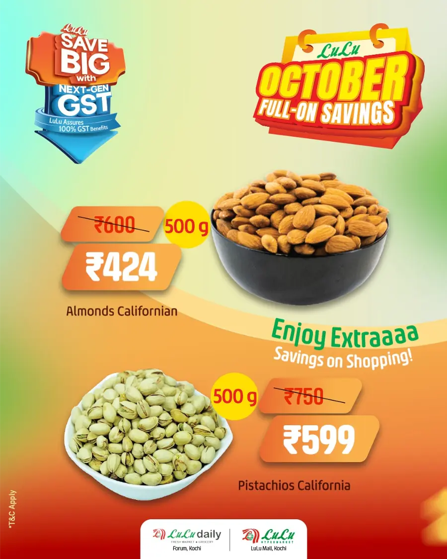 October Full On Savings – Mega Deals Await In Lulu Hypermarket Ernakulam