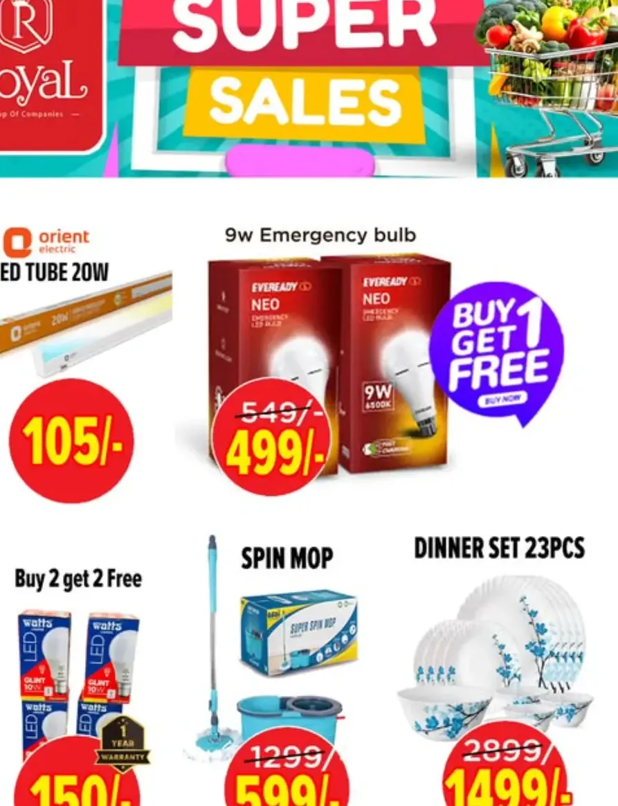 Weekend Deals In Royal Bazar Thrissur