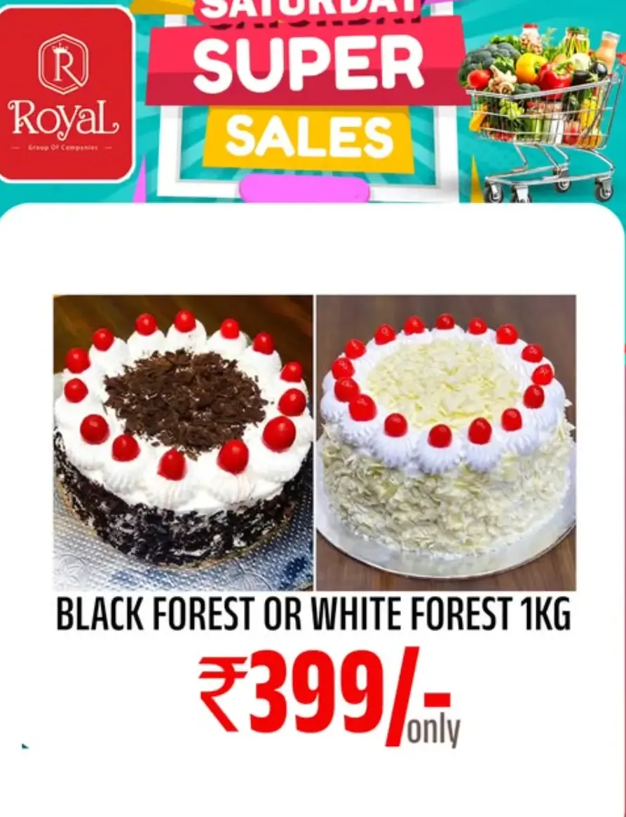 Weekend Deals In Royal Bazar Thrissur