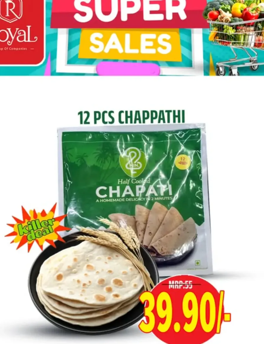 Weekend Deals In Royal Bazar Thrissur