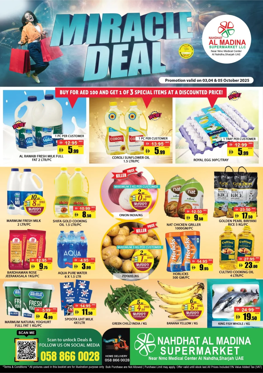 Miracle Weekend Deals Miracle Weekend Deals In Al Madina Hypermarket Sharjah / Ajman